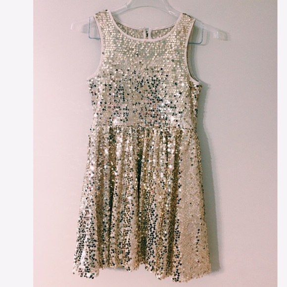 GB girls Other - GB Girls Gold Sequined dress